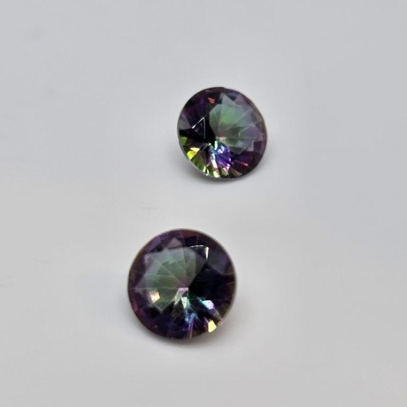 Other - Mystic Topaz Round Gemstone Pairs 3.02 cts